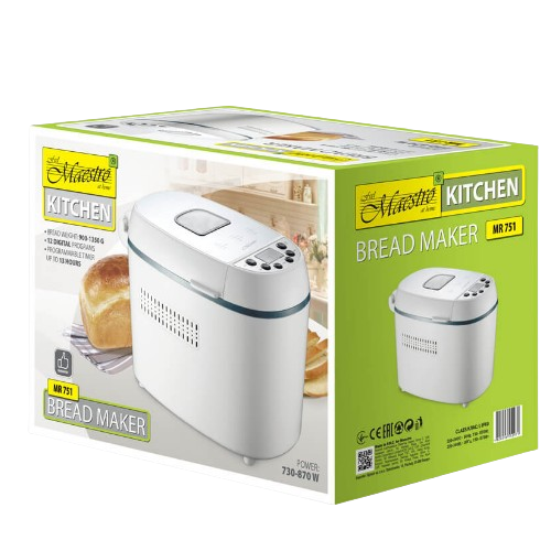 Хлібопіч MR-751 Maestro Житомир - фото 7