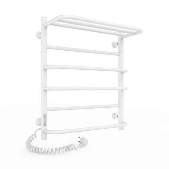 Електрична рушникосушка Laris Зебра Комфорт ЧФ6 500Х600 Е з полицею біла R3 Київ