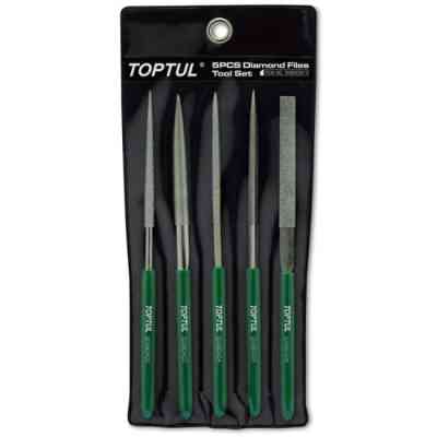 Напильник Toptul алмазных 5шт. (GNBA0501) Винница