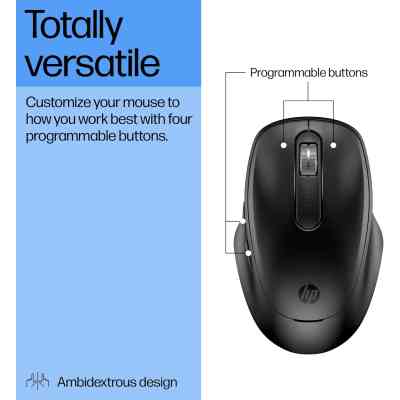 Мышка HP 510 Ultra-Fast Rechargeable Wireless Black (9C2F6AA) Винница