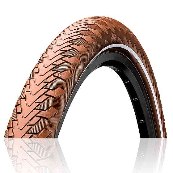 Покрышка Continental CONTACT Cruiser, 28"x2.00, 50-622, коричневая, не складная, светоотражающая, SafetySystem Breaker, 960гр. Киев