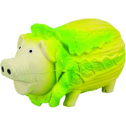Іграшка Trixie для собак Капустяна свинка латекс 23 см світло-зелена Київ