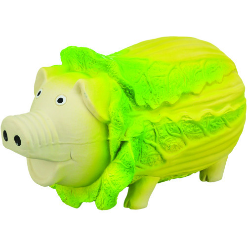 Іграшка Trixie для собак Капустяна свинка латекс 23 см світло-зелена Київ - фото 1