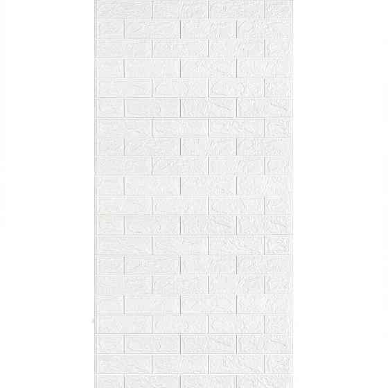 Самоклеющаяся 3D панель под Белый Кирпич в рулоне 3080x700x3мм (R001-3) SW-00001393 Киев