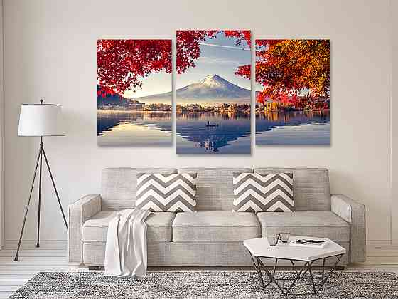Модульная картина в гостиную / спальню    Гора Фудзіяма  Art-709_3 Киев