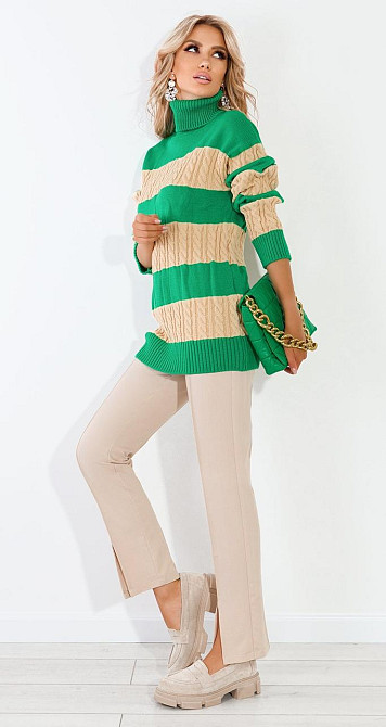 Подовжений светр (42-46) Київ - фото 2