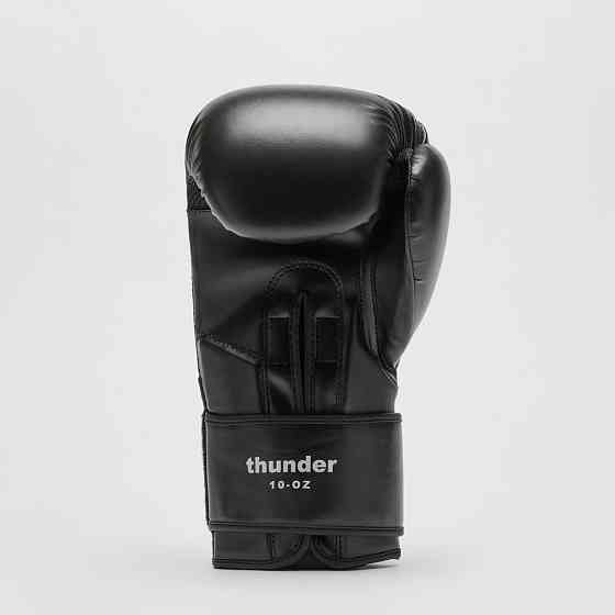 Боксерські рукавиці Leone GN383 THUNDER Black 14 унцій (капу в комплекті) Кам'янське
