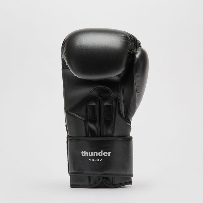 Боксерські рукавиці Leone GN383 THUNDER Black 14 унцій (капу в комплекті) Каменское - изображение 5