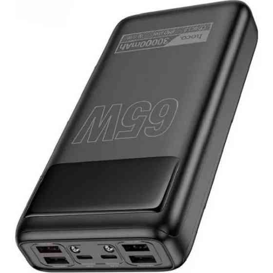 Універсальна мобільна батарея Hoco DB81 Apollo 65 W 30000 mAh Black (6942007637749) ( 18374 ) Харків