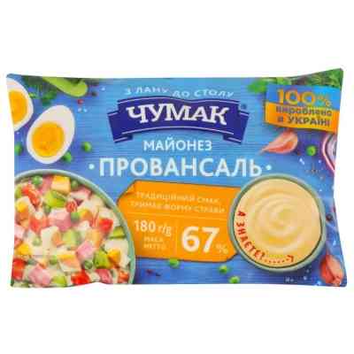 Соус Чумак Майонез Провансаль 67% 180 г П (4823096008516) Вінниця