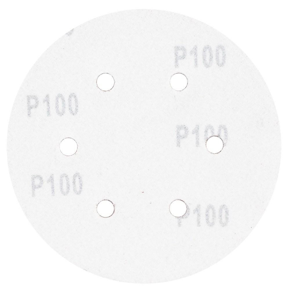 Шліфувальний круг 6 отворів Ø150 мм P100 (10 шт.) SIGMA (9122261) Київ - фото 2