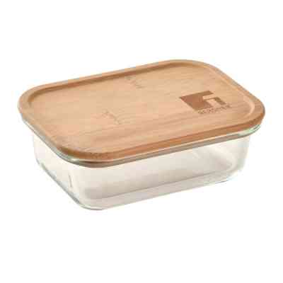 Харчовий контейнер Bergner Greener, прямокутний 370 мл (BG-25062-MM) Вінниця