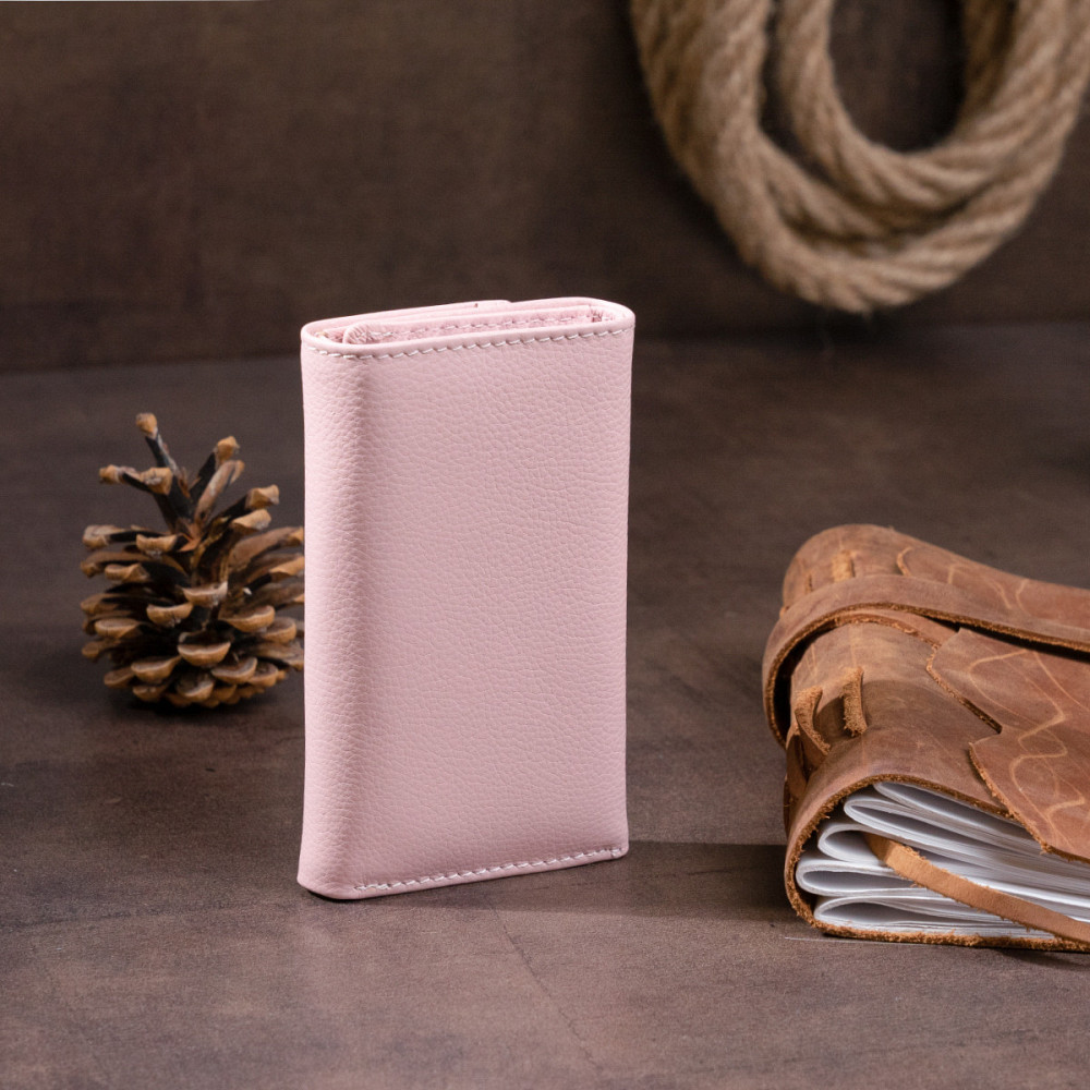 Ключница-кошелек женская ST Leather 19227 Розовая Киев - изображение 8