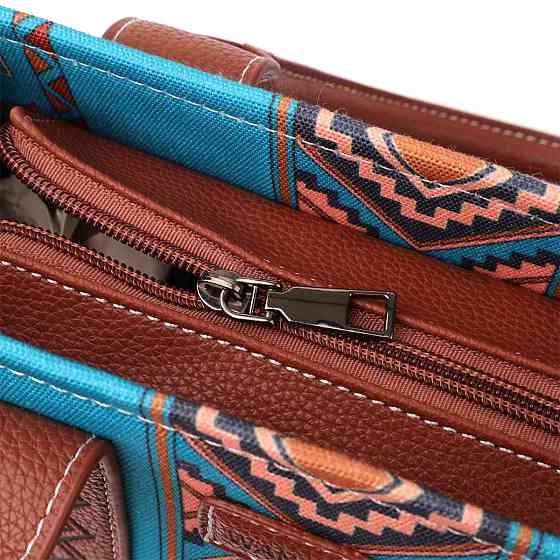 Барвиста жіноча сумка з текстилю Vintage sale_15151 Різнокольоровий Київ