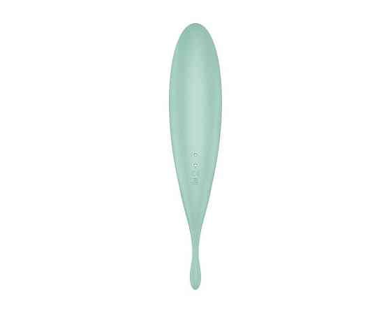 Вибратор с волновой стимуляцией Satisfyer Twirling Pro с приложением, мятный Sex Aura Киев