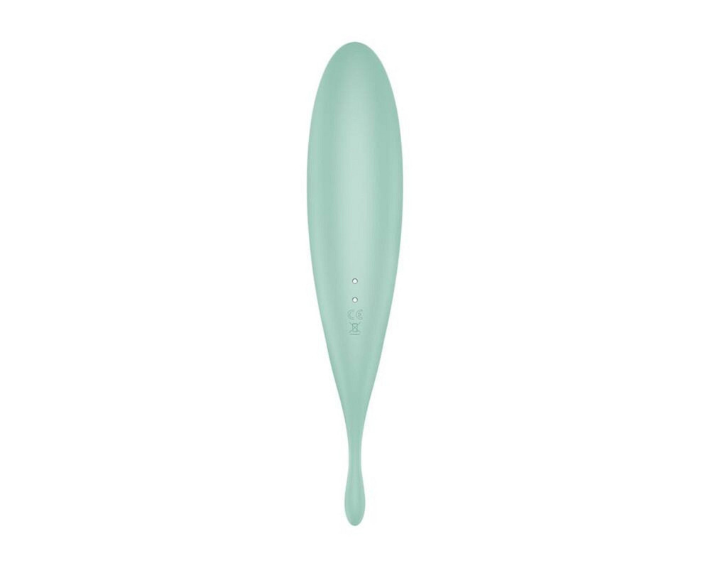 Вибратор с волновой стимуляцией Satisfyer Twirling Pro с приложением, мятный Sex Aura Киев - изображение 3