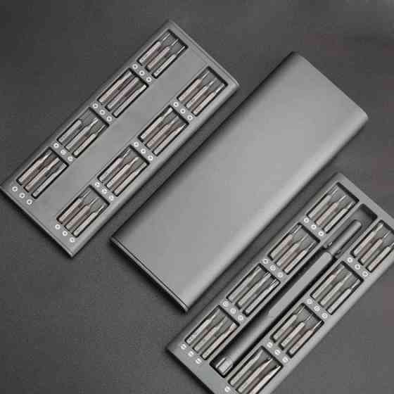 Набір прецизійних викруток з ручкою 48 в 1 у металевому футлярі QD-74 Львів