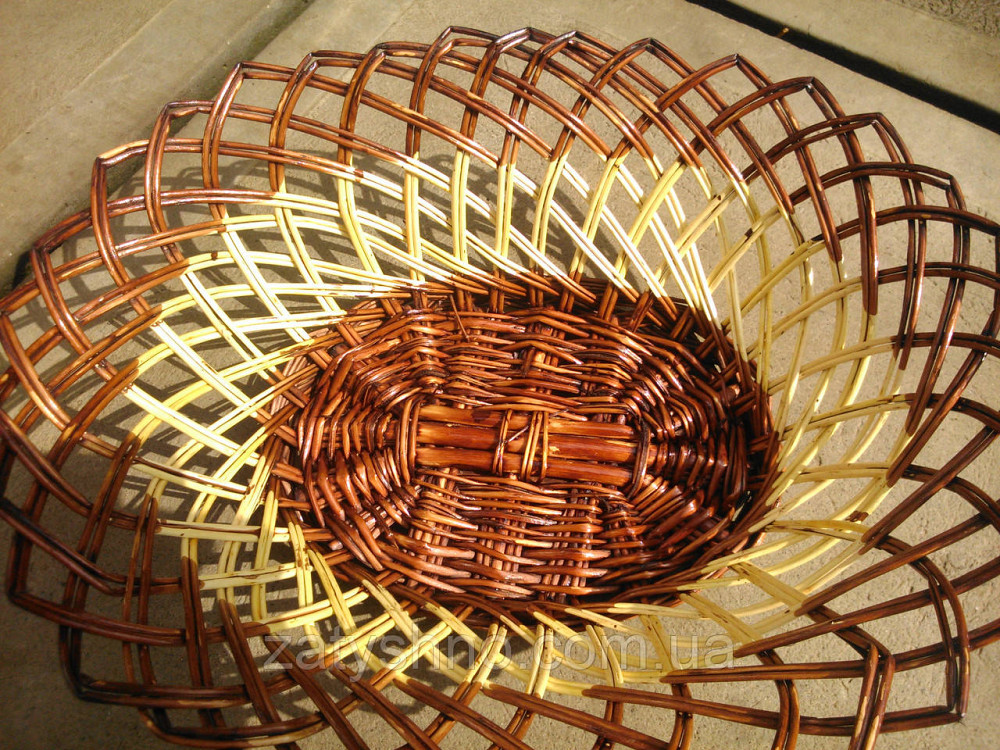 Конфетница плетеная из лозы Киев - изображение 2