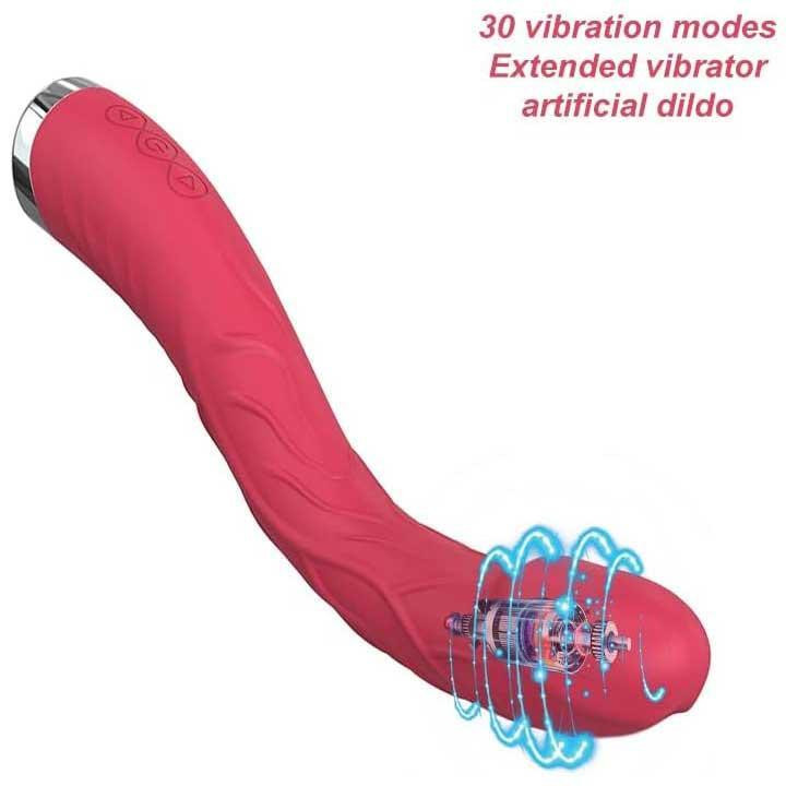 Вигнутий вібратор для стимуляції точки G 30 режимів Вінниця - фото 8