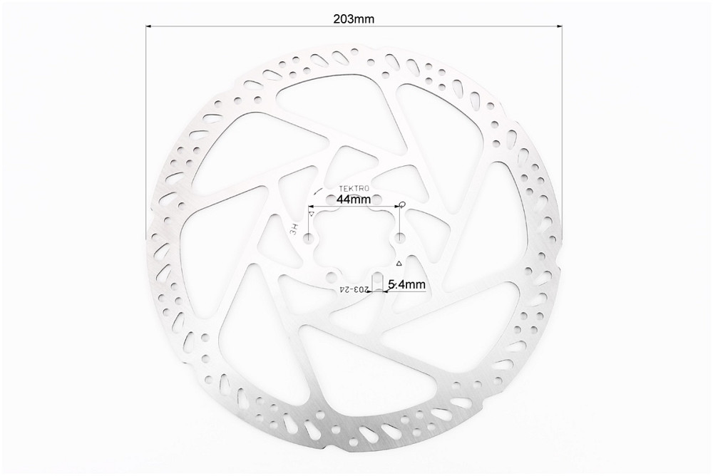 Гальмівний диск 203мм, кріпл. 6 болтів, TR203-19 Київ - фото 2
