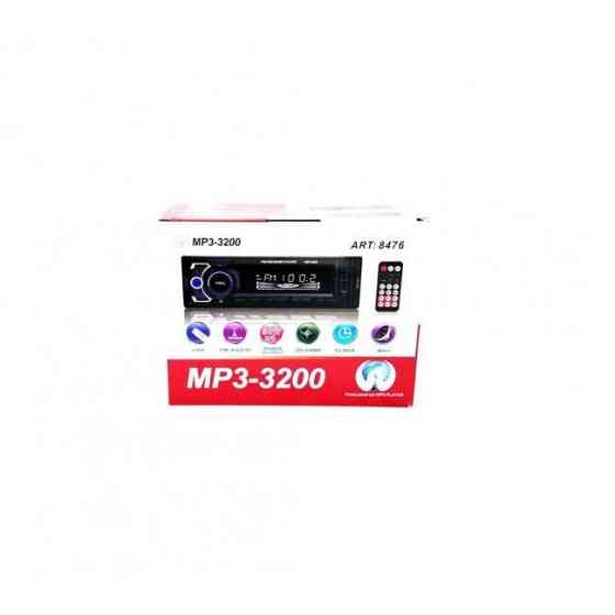 Автомагнитола MP3-3200+BT 1DIN, Bluetooth, FM, 2 USB, SD, AUX, 4 канала, 50W, пульт ДУ Киев