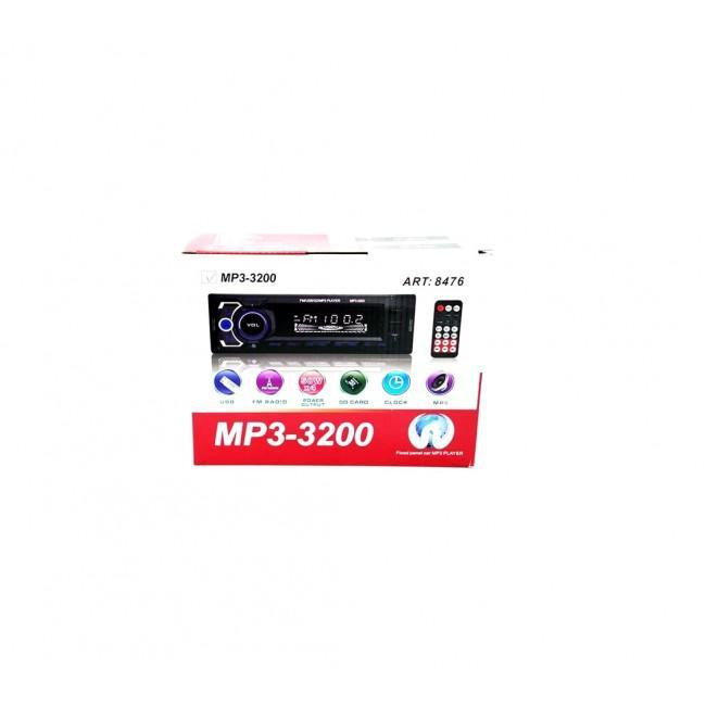 Автомагнитола MP3-3200+BT 1DIN, Bluetooth, FM, 2 USB, SD, AUX, 4 канала, 50W, пульт ДУ Киев - изображение 3