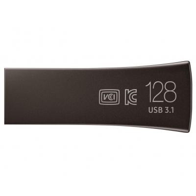 USB флеш накопичувач Samsung 128GB Bar Plus Black USB 3.1 (MUF-128BE4/APC) Вінниця - фото 2