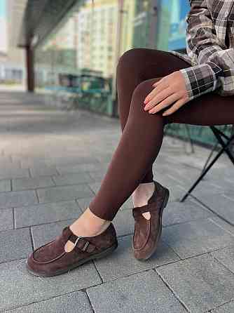 Vanessa Лофери жіночі VANESSA T-304-02 шоколадні (весна-осінь, замша натуральна) (5830) Коломия