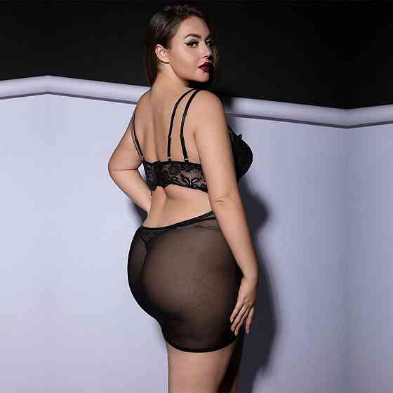 Платье JSY P61150 Black Plus Size Sex Aura Киев