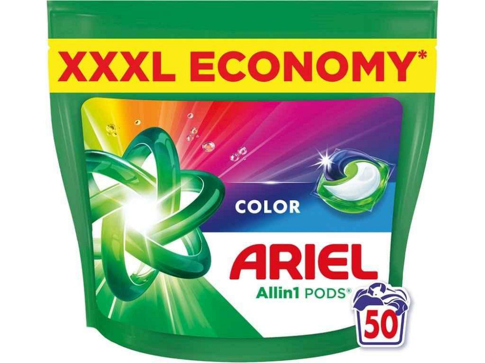 Капсули для прання 50шт Pods All-in-1 Color Для кольорового ТМ ARIEL Київ - фото 1