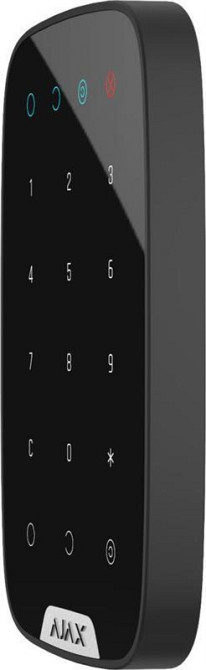 Бездротова сенсорна клавіатура Ajax KeyPad Black (000005653/8722.12.BL1) Клавіатура Харків - фото 1