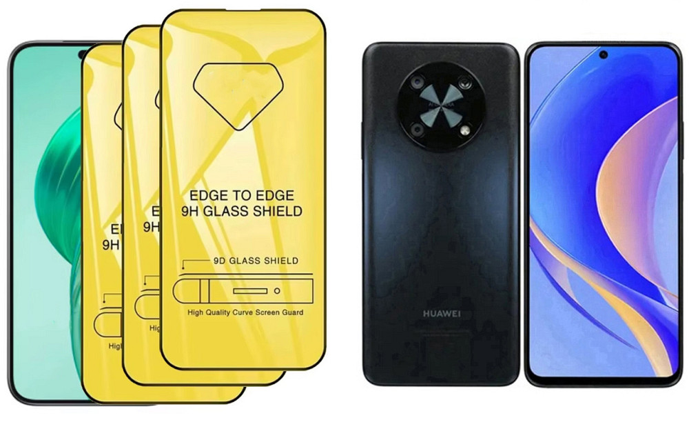 Захисне скло DefenzoGlass для Huawei Nova Y90 – подвійна міцність Київ - фото 1
