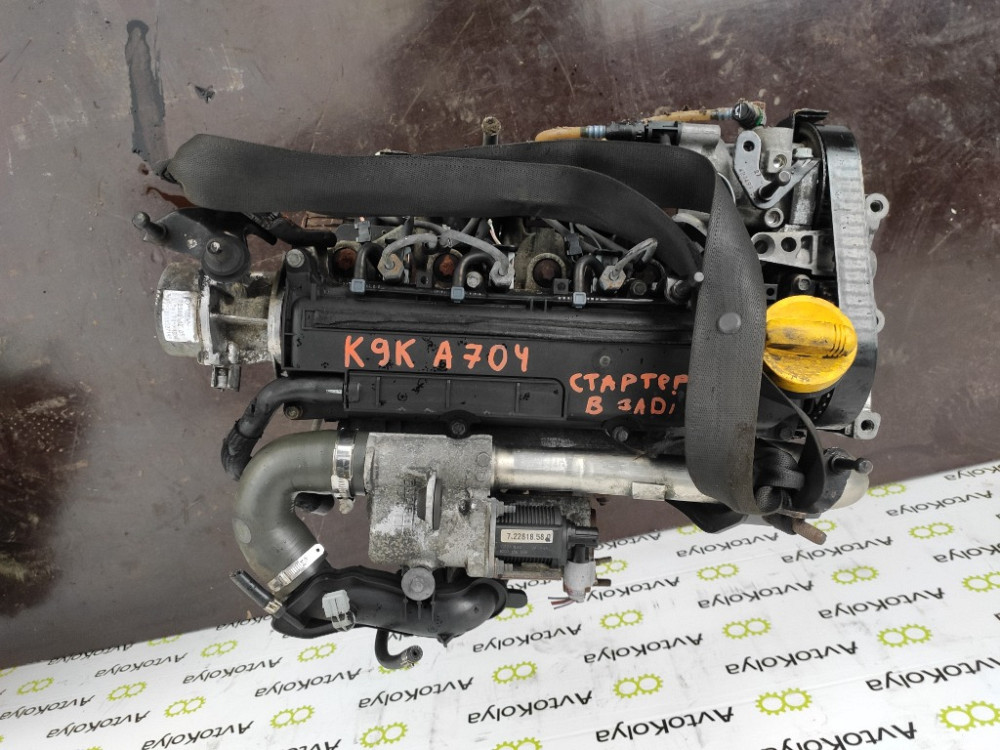 Двигун в зборі Renault Kangoo 1.5 dci 2002-2005 (K9KA704) Ковель - фото 3