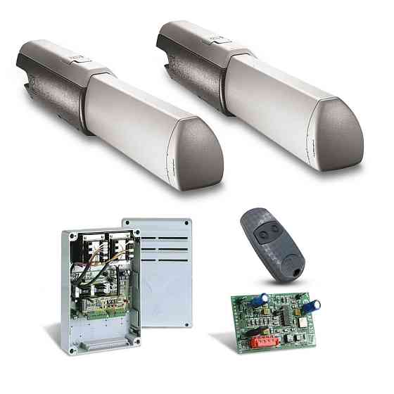 Комплект автоматики для розпашних воріт вагою до 800 кг, шириною до 3 м Came ATI 3000 з приводами з кінцевиками Киев