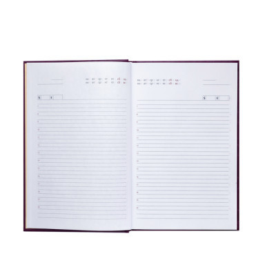 Тижневик Buromax недатований Amazonia А6 з шт. шкіри на 288 сторінок Чорний (BM.2612-01) Вінниця - фото 6