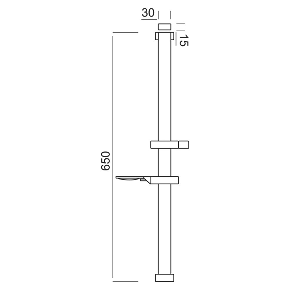 Душова стійка з душовим комплектом (55A) AQUATICA (9792155) Київ - фото 3