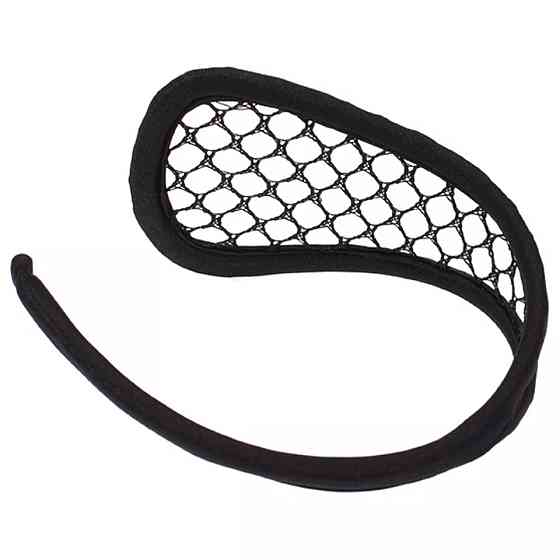 Труси без лямок в сіточку універсальний чорний Київ