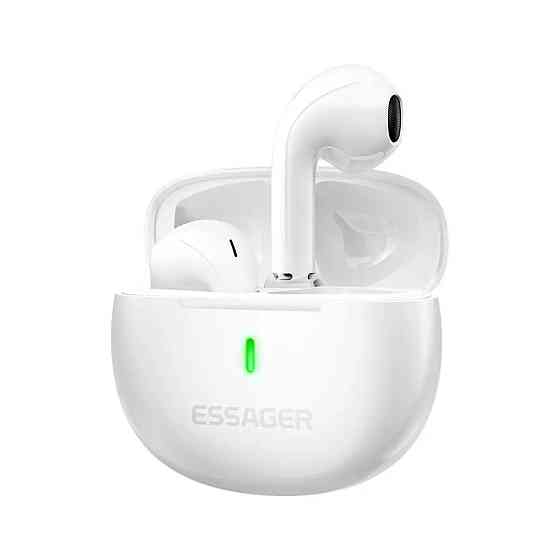 Навушники ESSAGER (color box) Shining TWS Bluetooth earphones White (EEJTW-SL02) Киев