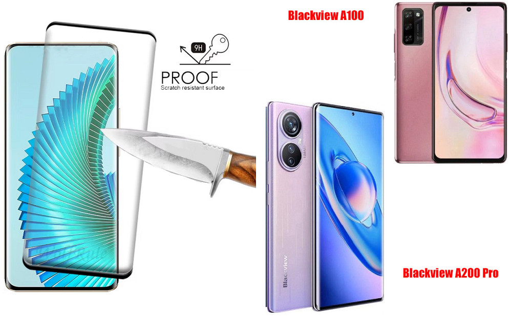 Захисне скло HyperGlass Pro для Blackview A100, A200 Pro – максимальна чутливість та захист Київ - фото 2