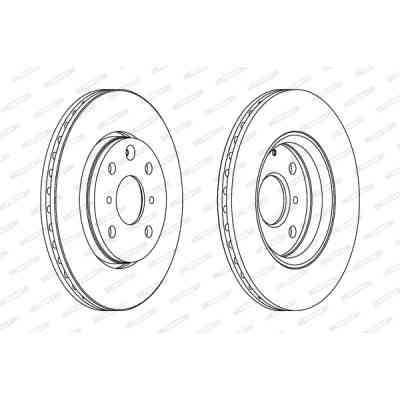 Тормозной диск FERODO DDF1527 Винница