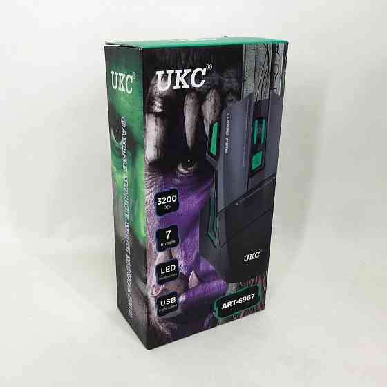 Мишка провідна ігрова UKC 6967 з килимком LK-29 Львів