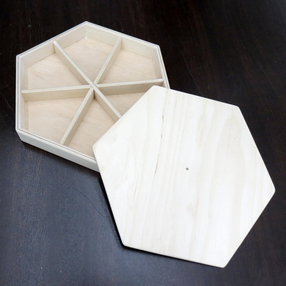 Менажница деревянная 