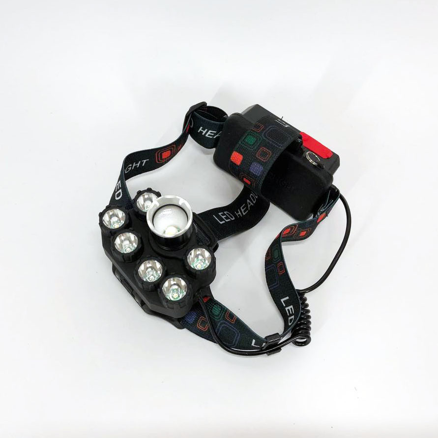 Головной фонарь с зарядным устройством, Фонарик на голову для домашних работ, Led фонарь на голову RU-65 Львов - изображение 16