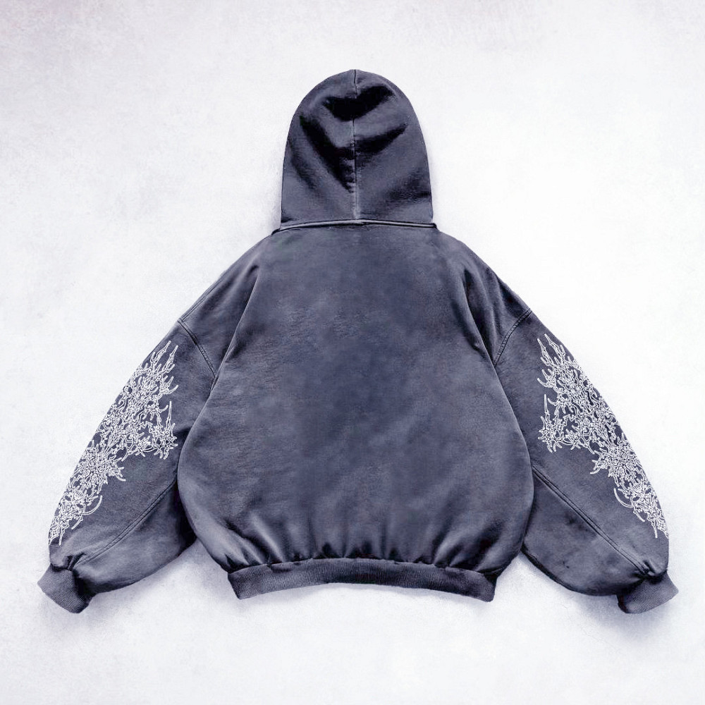 Худі жіноче, світшот сірий, модна толстовка 2700322459 розмір 50 Дніпро - фото 2