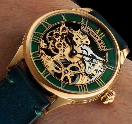 Механічні наручні ексклюзивні годинники скелетон чоловічі на подарунок. Київ