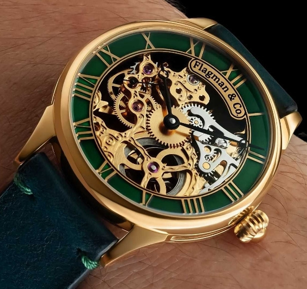 Механические наручные эксклюзивные часы скелетон мужские на подарок. Киев - изображение 4