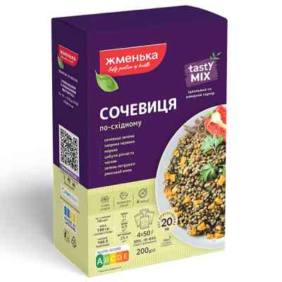 Крупа Жменька Пряна сочевиця по-східному 200 г (4820152182708) Вінниця