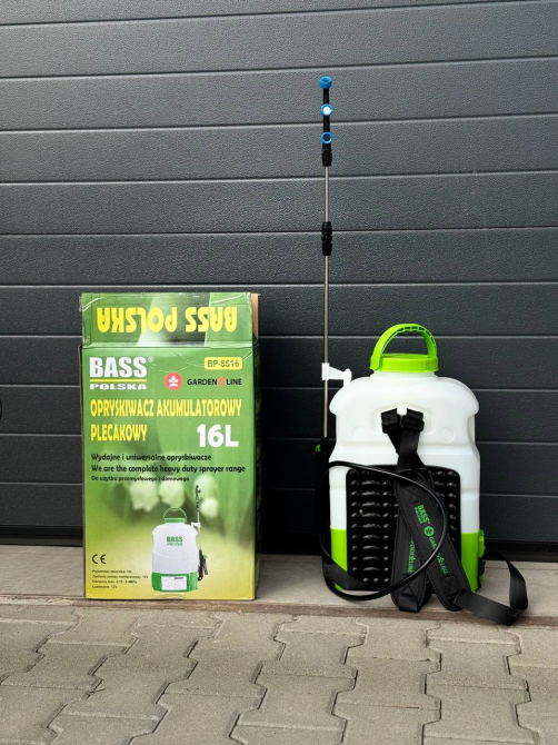 Ранцевый аккумуляторный садовый опрыскиватель 20л Bass Polska 8620 Киев - изображение 3
