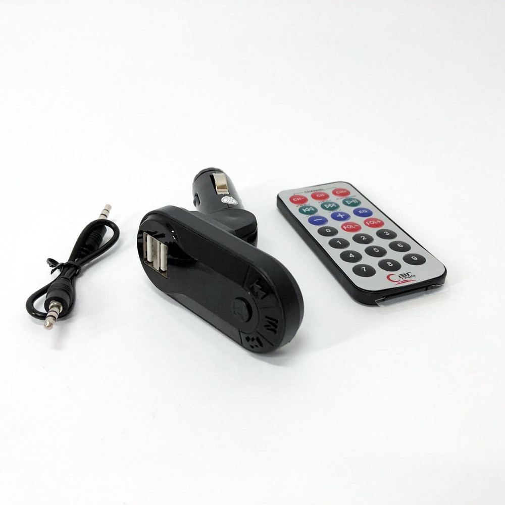 Трансмітер для машини в прикурювач CM, Автомобільний fm передавач з блютуз, Fm модулятор для автомобіля HR-64 Львів - фото 3