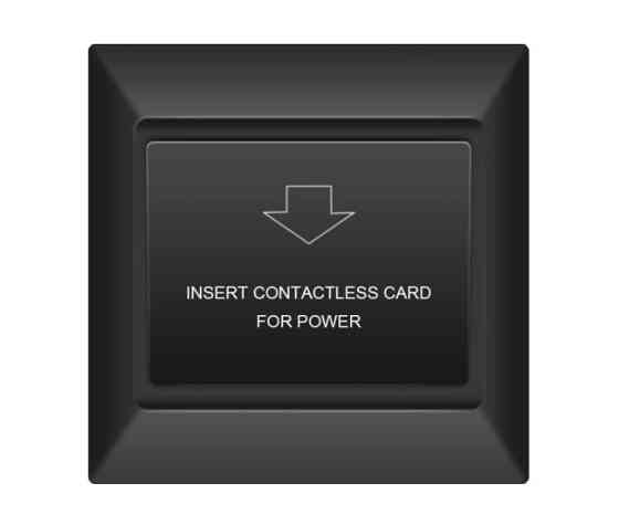 CARD HOLDER PES кишеня для заощадження енергії в готелях Чорний Київ